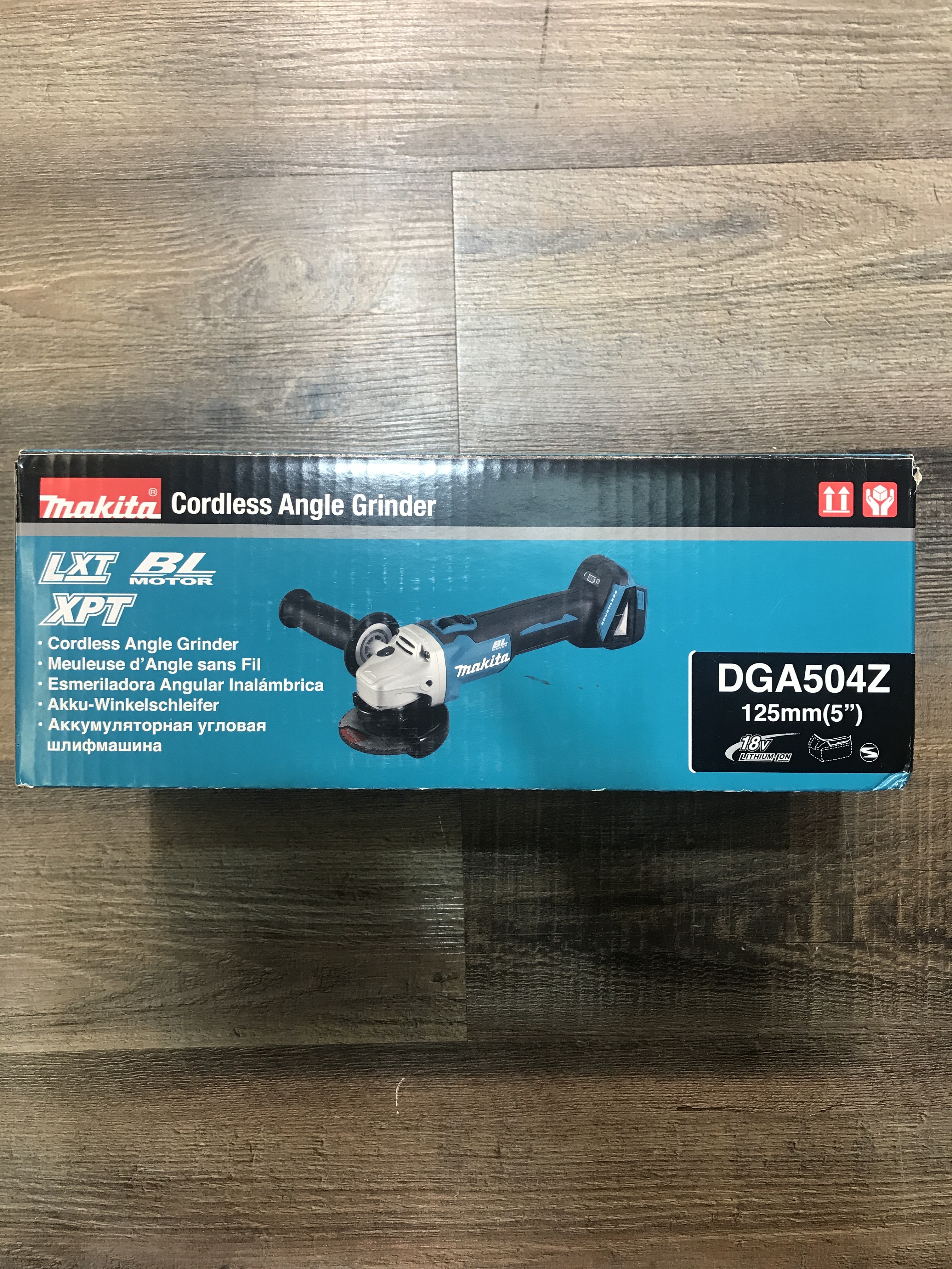 Makita牧田 DGA504Z 18V 5”無線角磨機（需要訂貨）