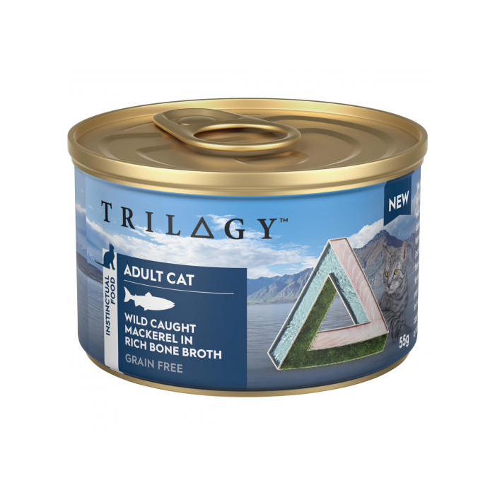 (24罐)TRILOGY奇境-無穀雞湯貓罐55g|貓罐
