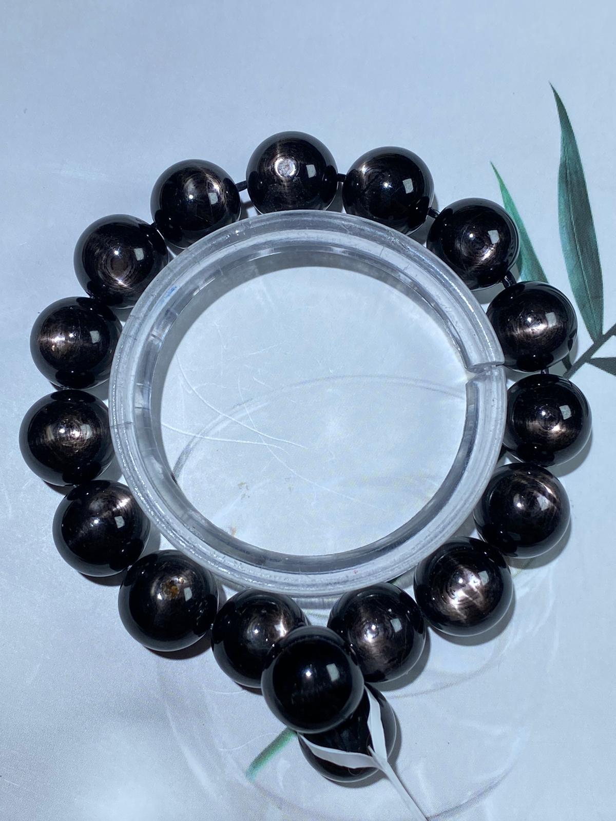 高質黑銀線(金運石)