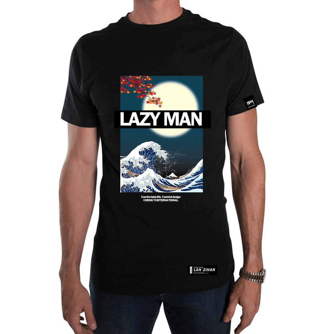 Lazy Man 第5代夜光款短T
