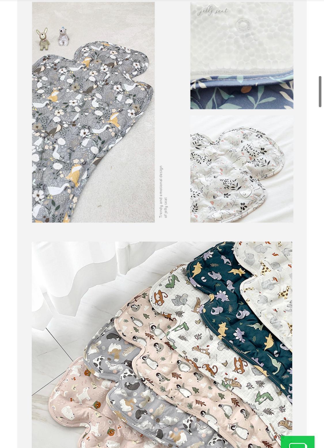 韓國🇰🇷製造 ❄Jelly Pop jelly seat冰涼感果凍嬰兒車墊