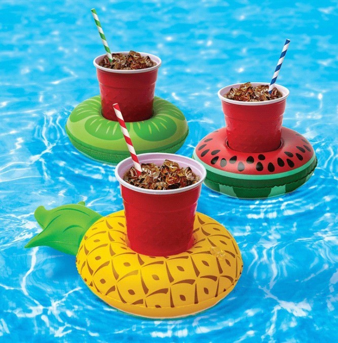 水果造型充氣杯座