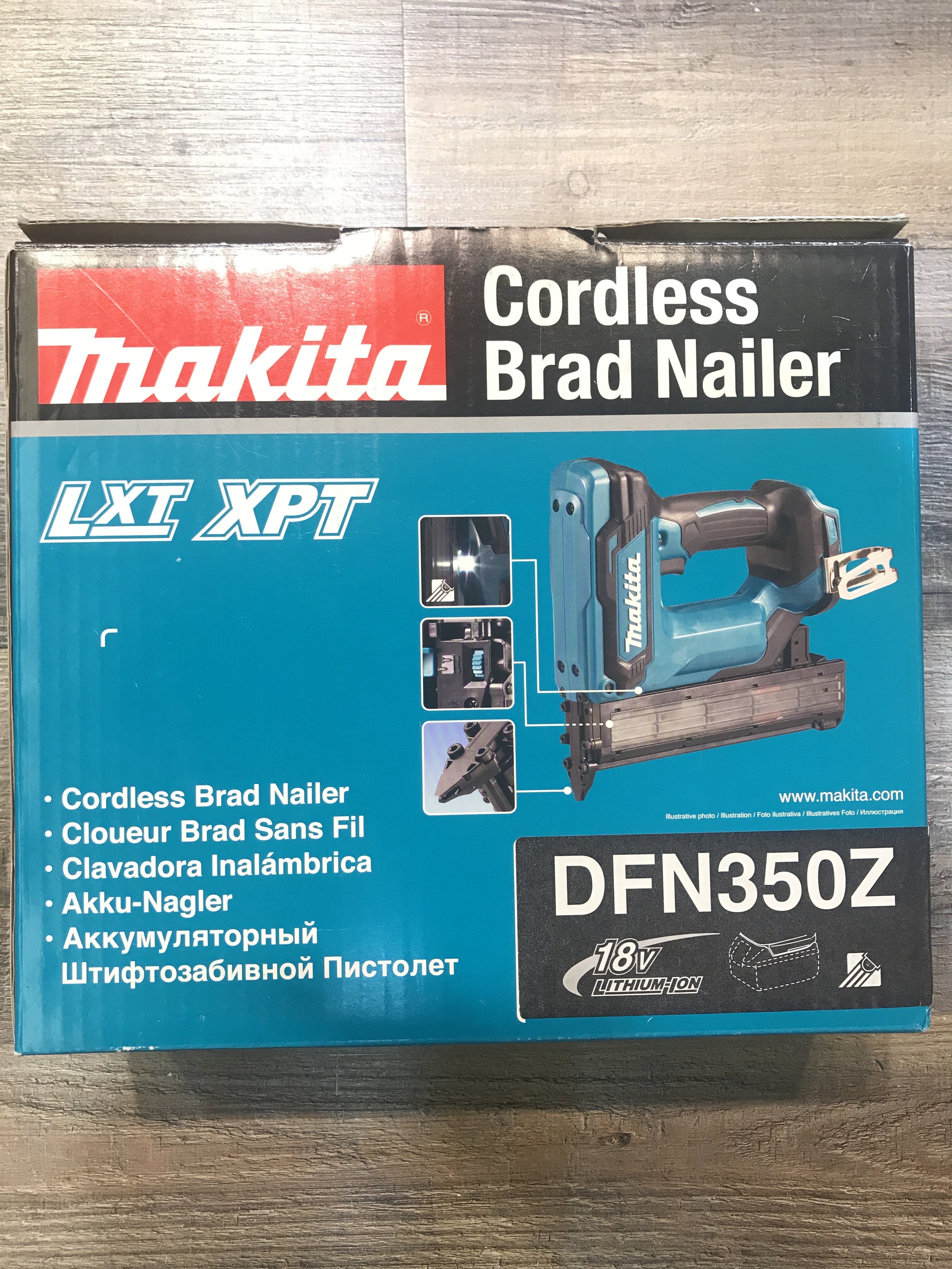 Makita牧田  DFN350Z 18V F釘槍