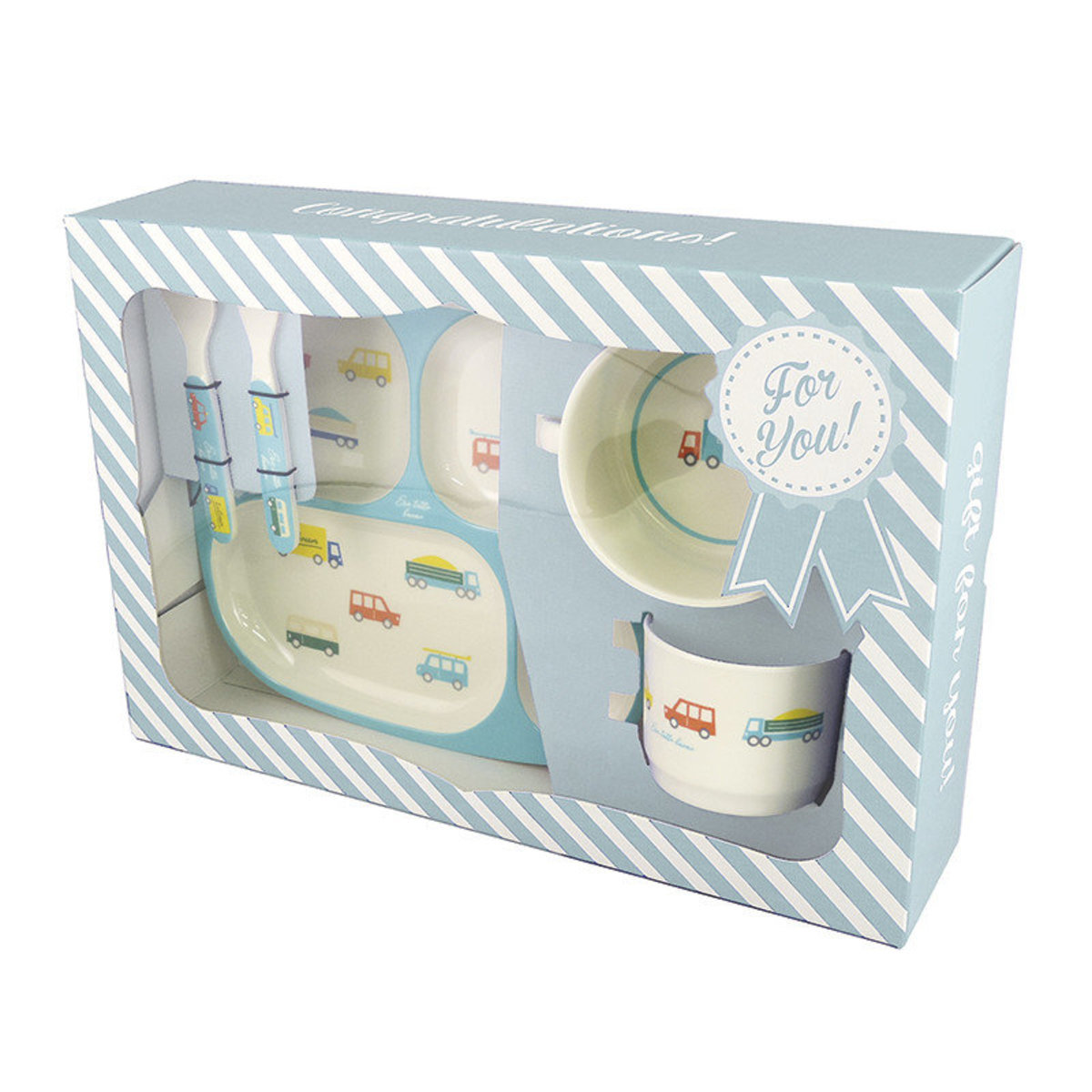 嬰兒餐具禮盒 男嬰 BB 生日禮物