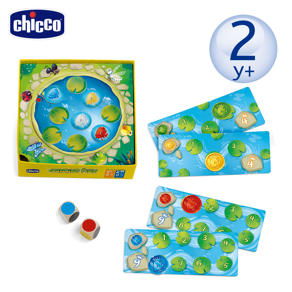 親子益智桌遊-舞動小池塘