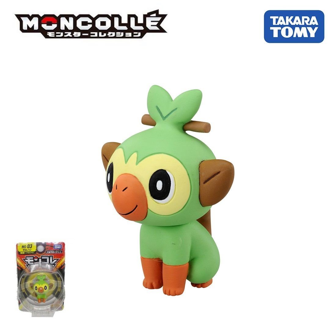 Takara Tomy Takara Tomy 寵物小精靈 Moncolle - MS - 03 敲音猴