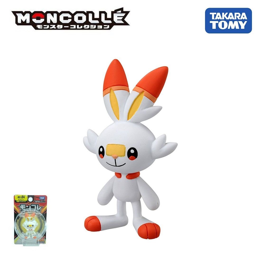 Takara Tomy 寵物小精靈 Moncolle - MS - 04 炎兔兒