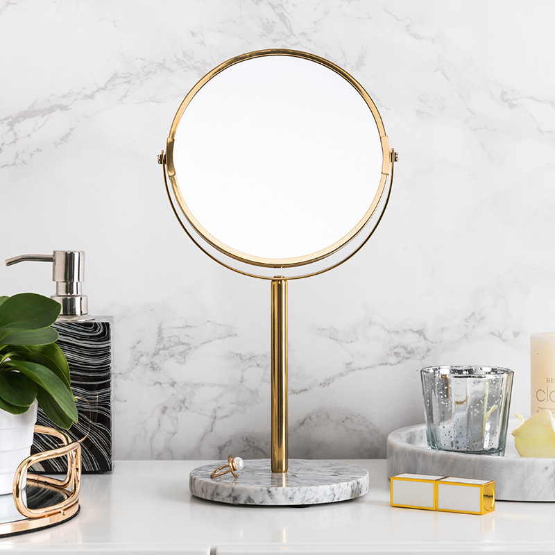 【ＡＨ108】大理石化妝鏡