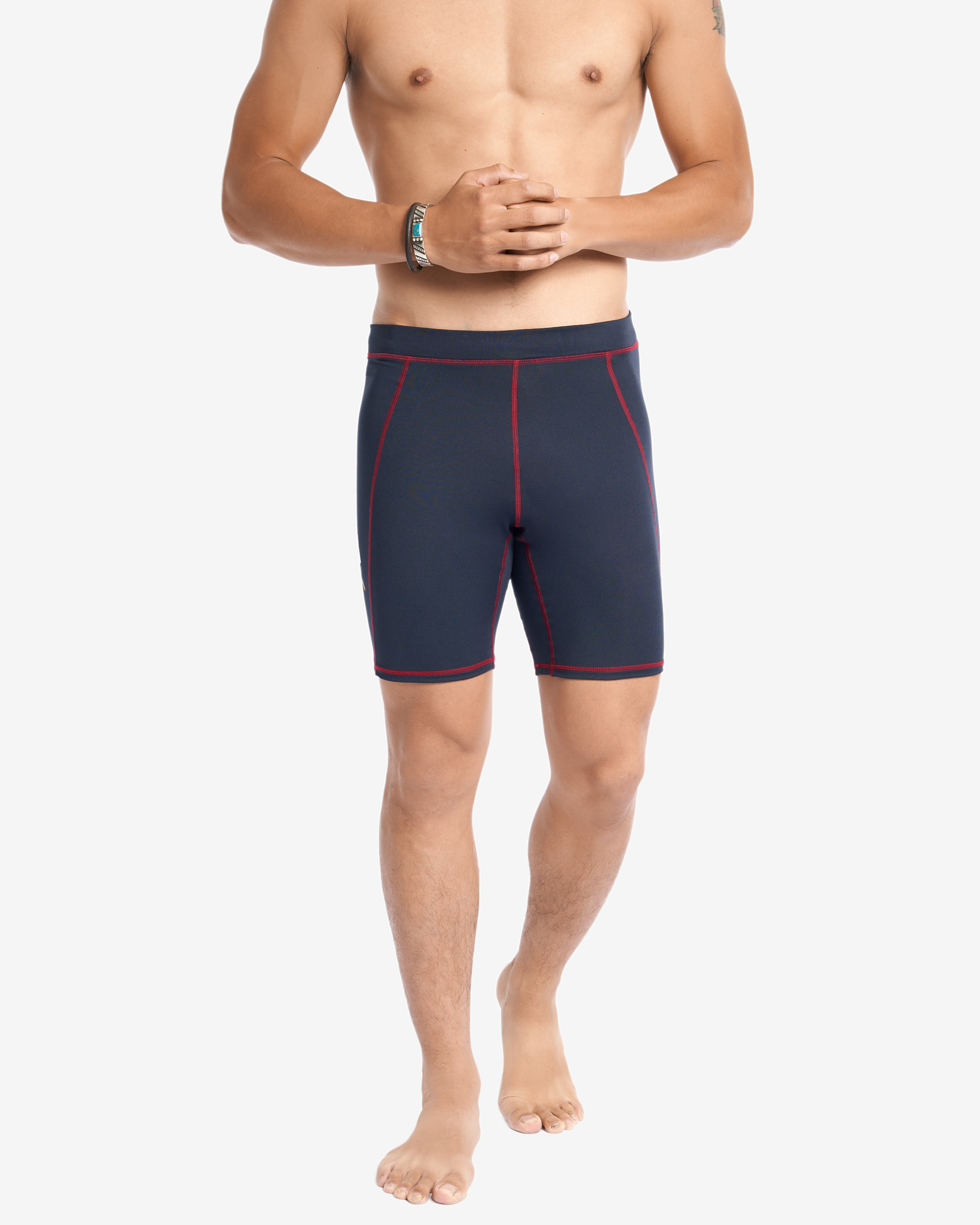 托瑪斯經典男緊身短褲（英雄藍）