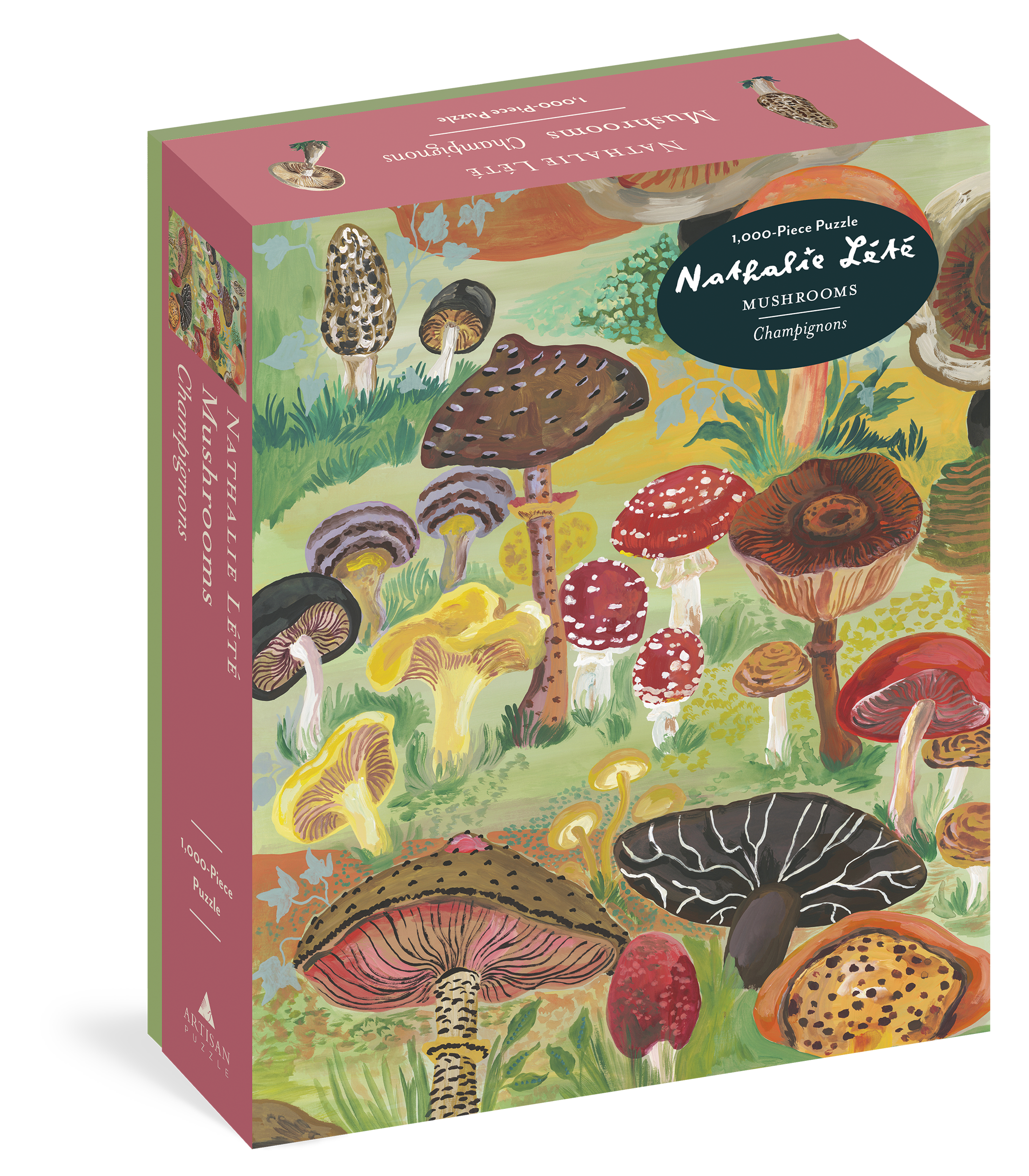 【WORKMAN】娜塔莉·萊特：蘑菇 1000片拼圖