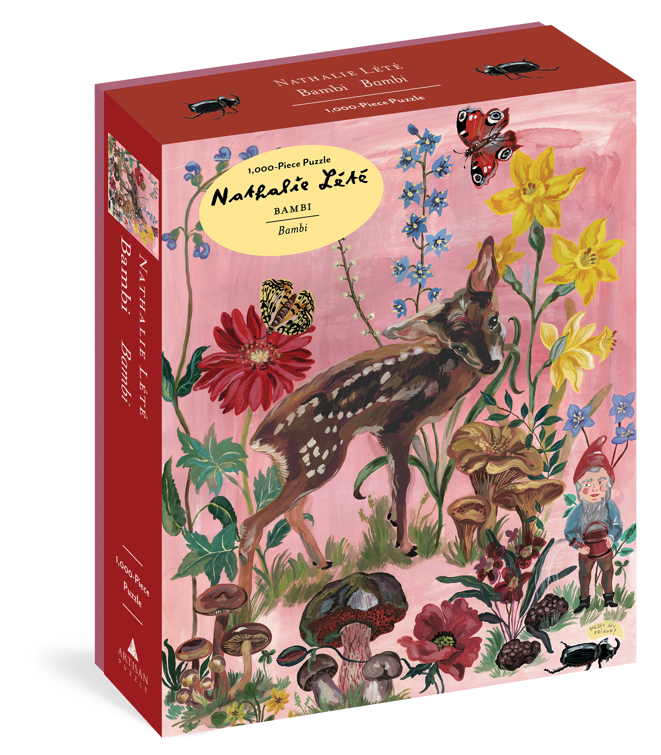 【WORKMAN】娜塔莉·萊特：小鹿斑比 1000片拼圖