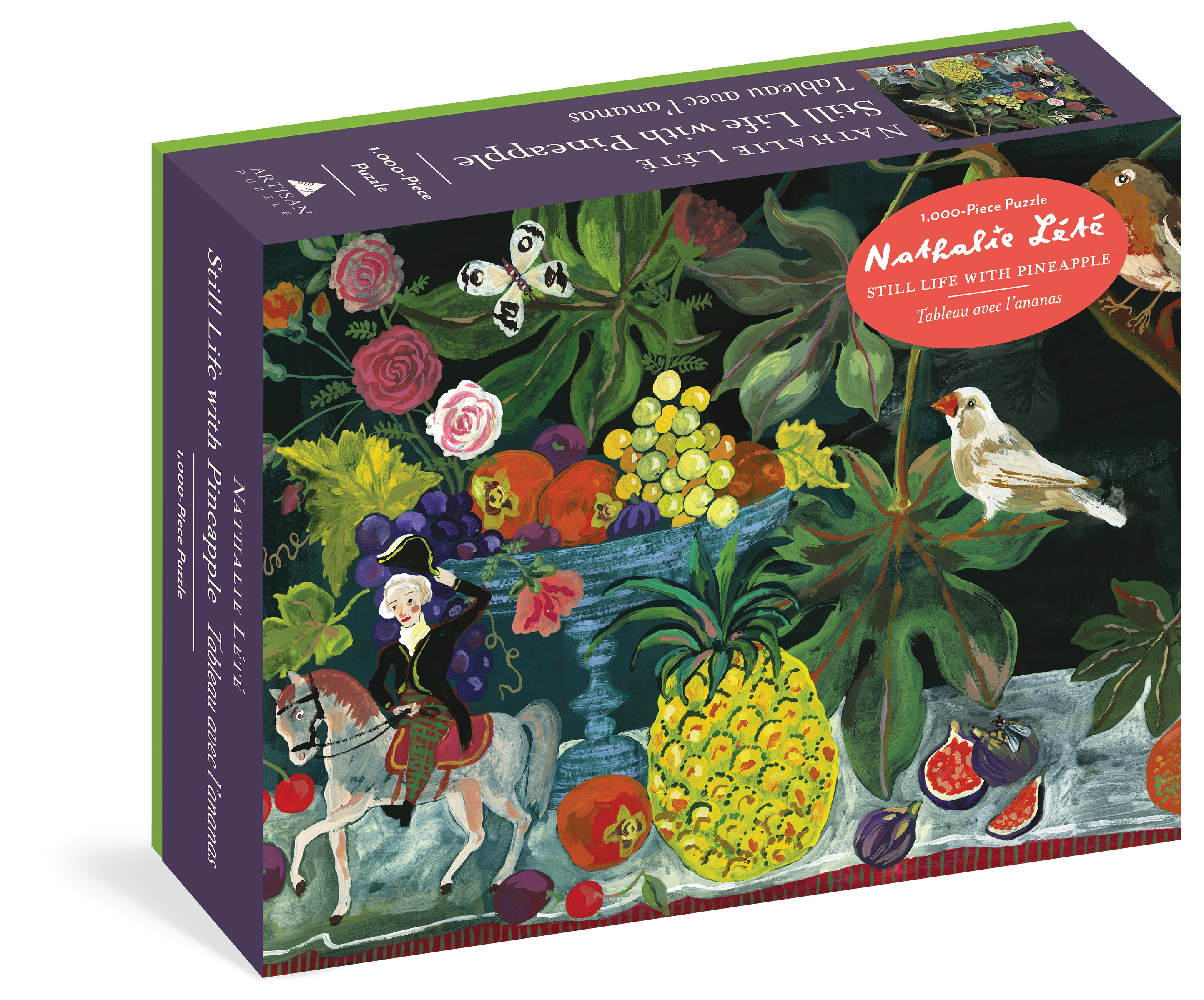 【WORKMAN】娜塔莉·萊特：靜物與菠蘿 1000片拼圖