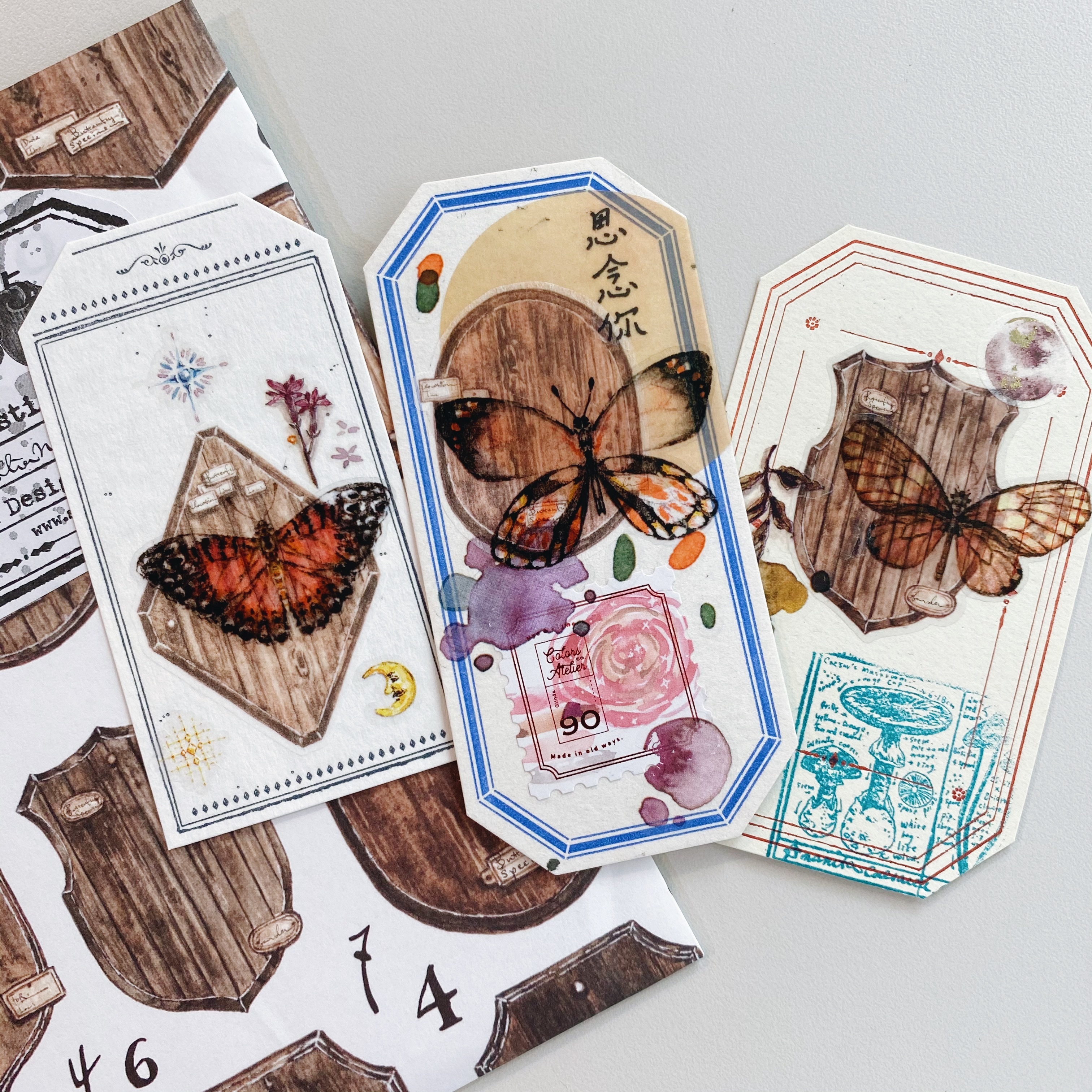 吉 記憶收藏家貼紙組（16張入）