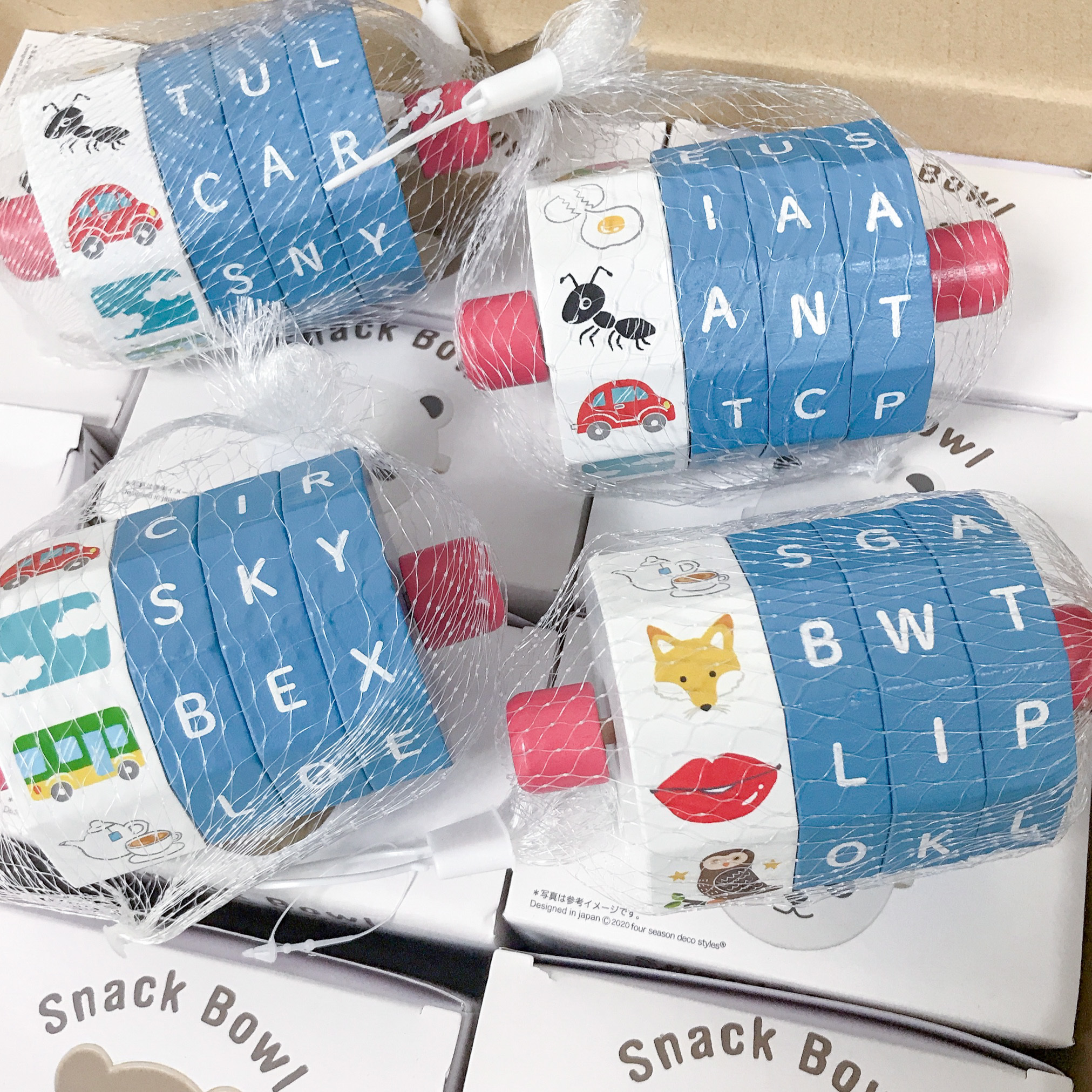 英文單字積木玩具