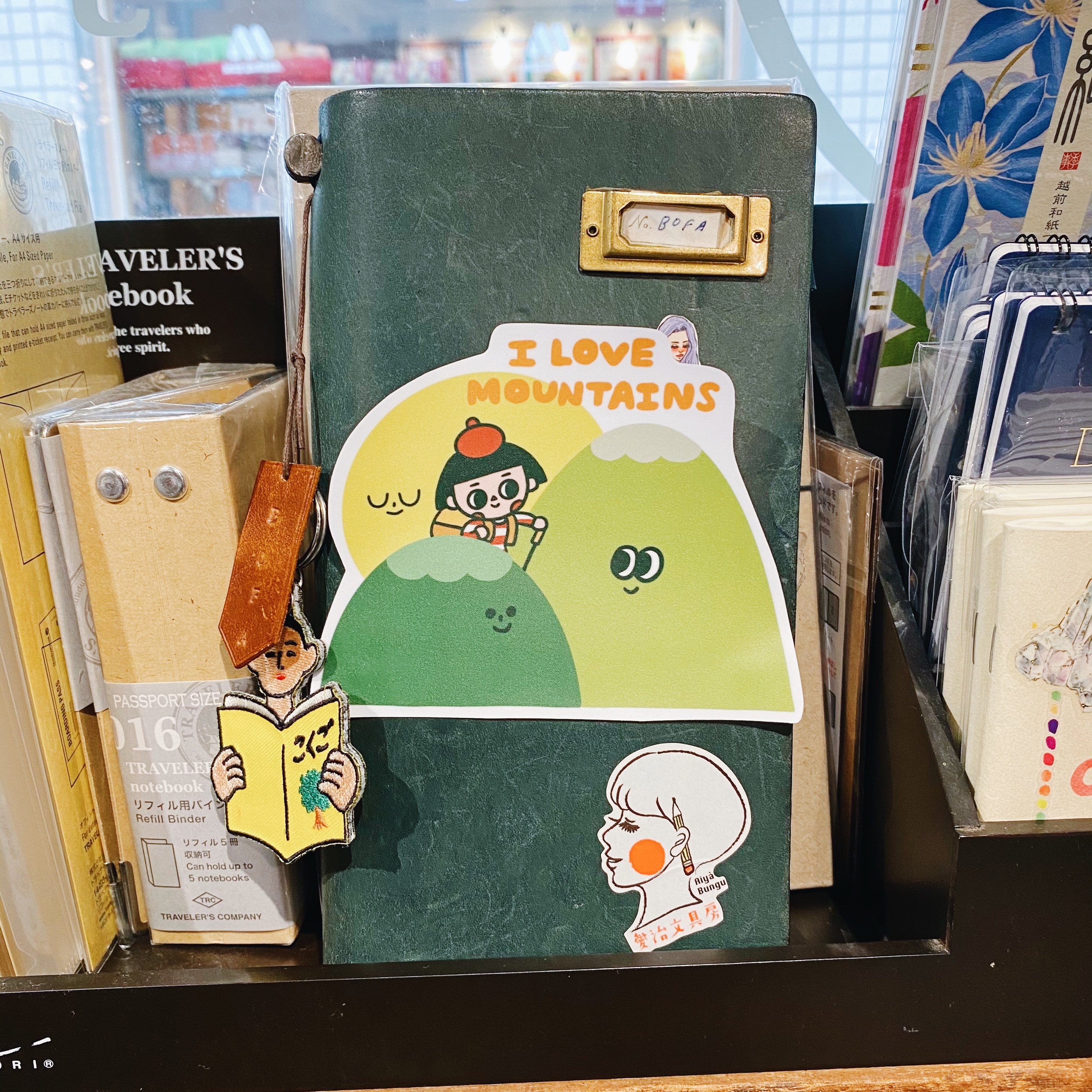 微醺斑比 防水大貼紙 露營生活