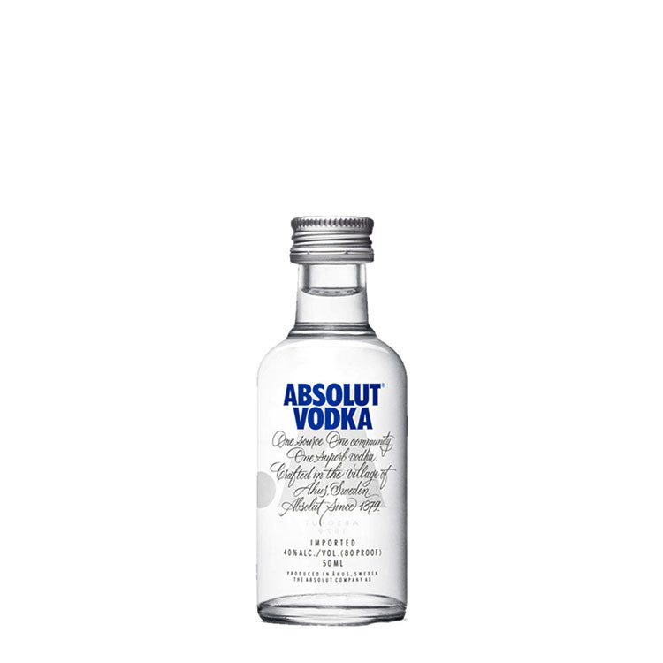 Absolut Vodka 辦 50ml