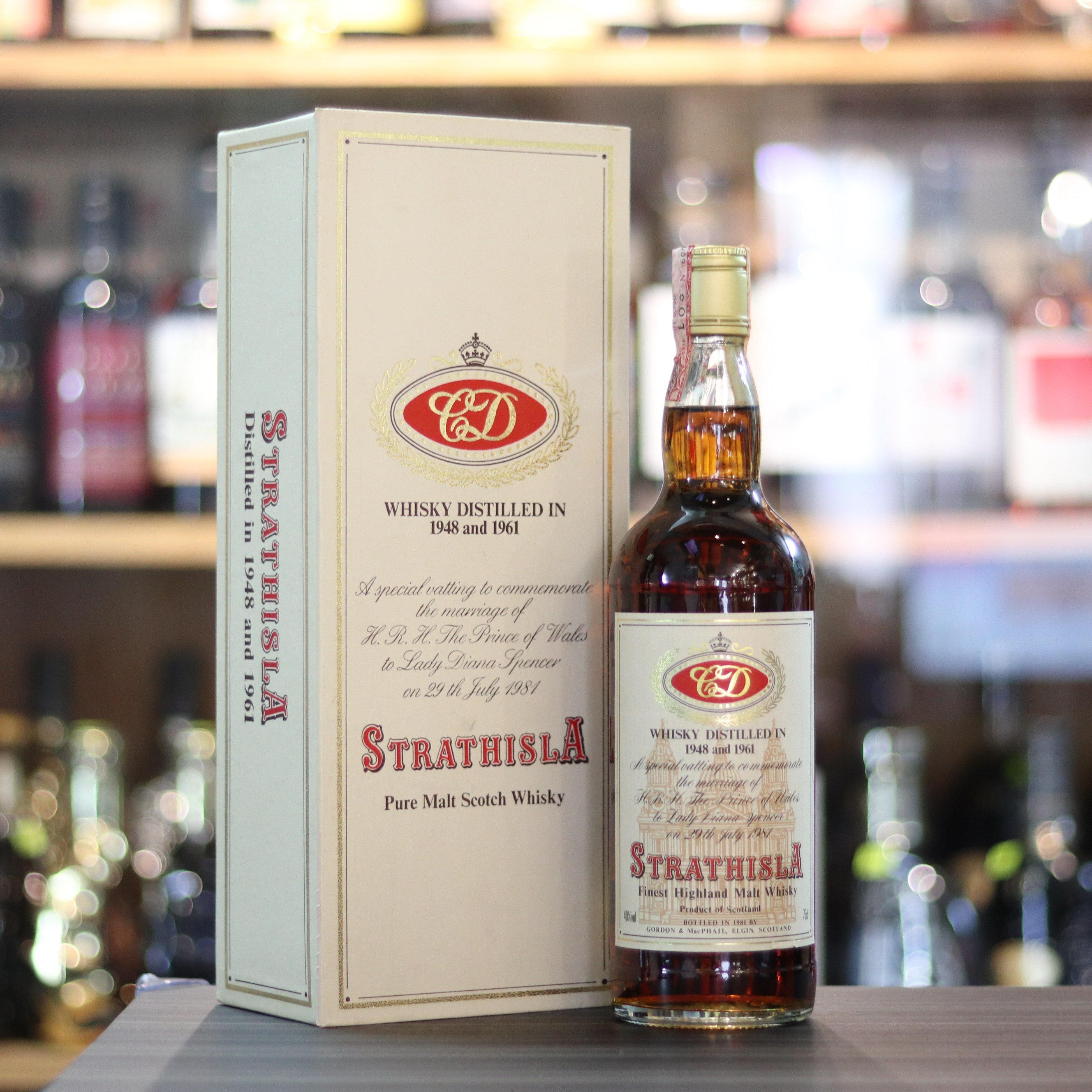 Strathisla Royal Marriage Distilled in 1948 & 1961 - 75cl/40%
