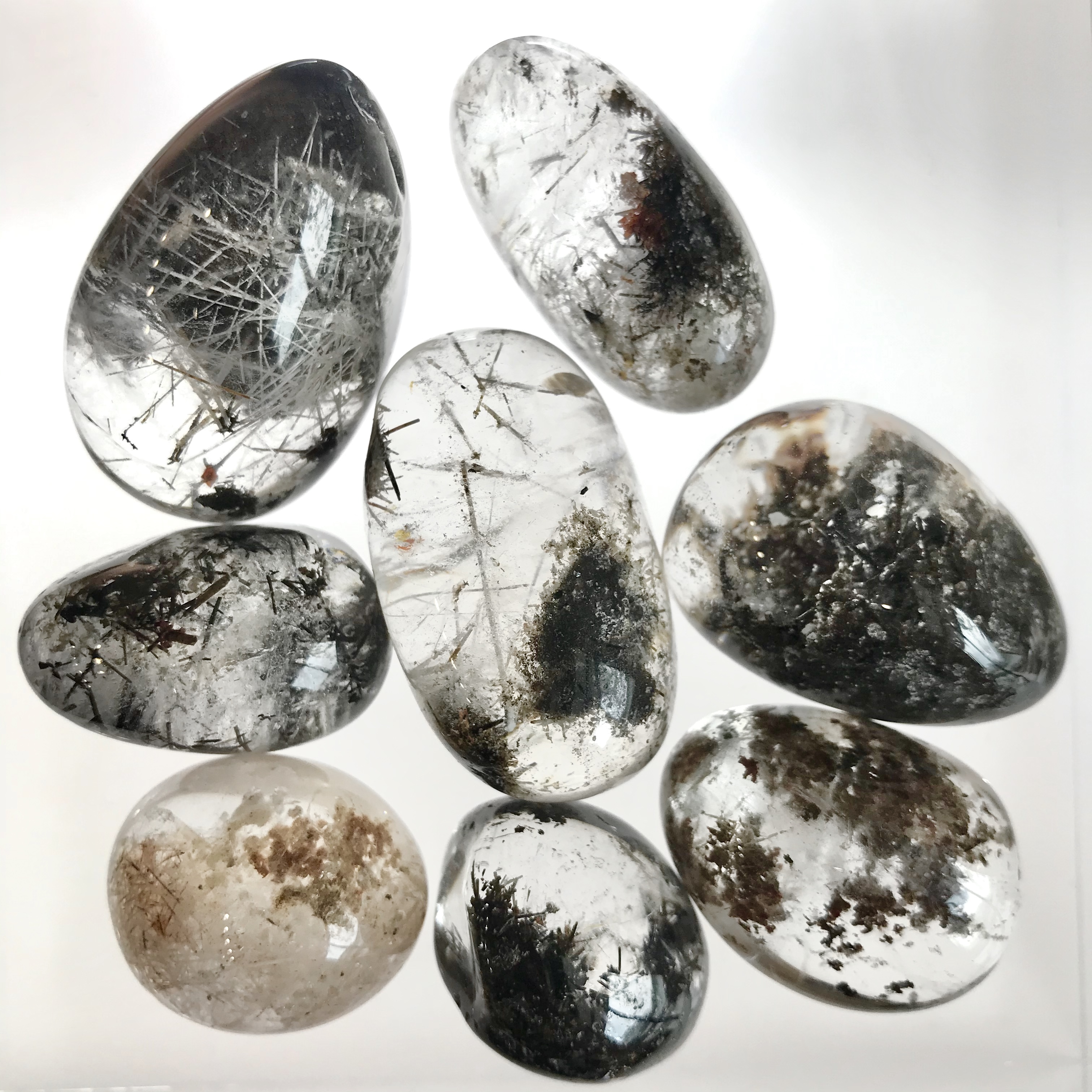 原石07幽靈髮晶/能量石/珠寶/飾品/純手工/純天然/療癒/冥想/凈化/護身符/健康運