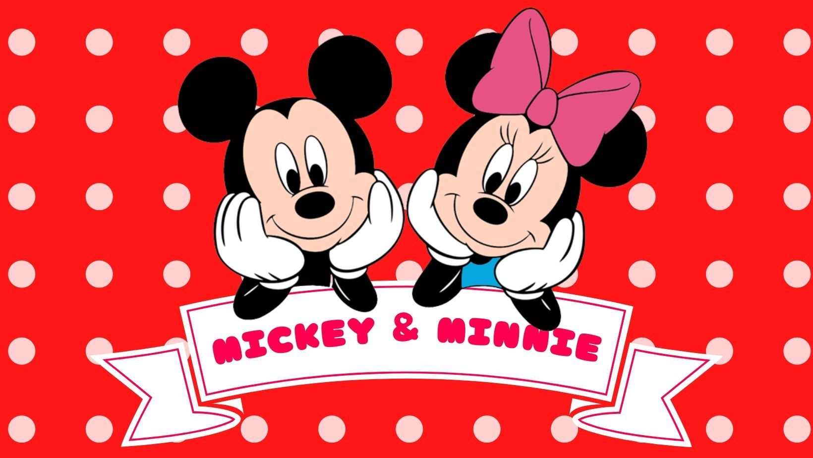 mickey mouse, minnie mouse