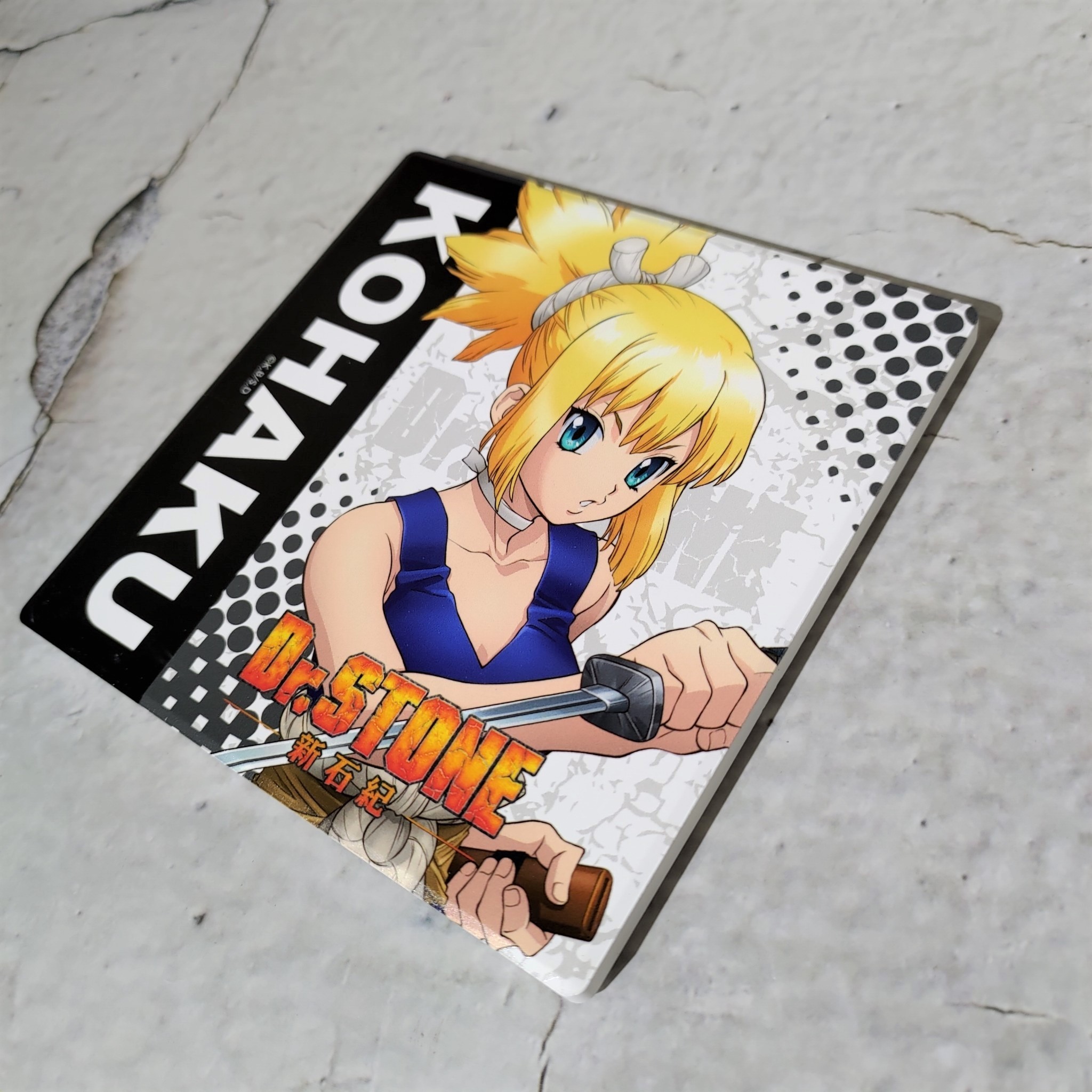 Dr.STONE 新石紀-陶瓷吸水杯墊-琥珀款