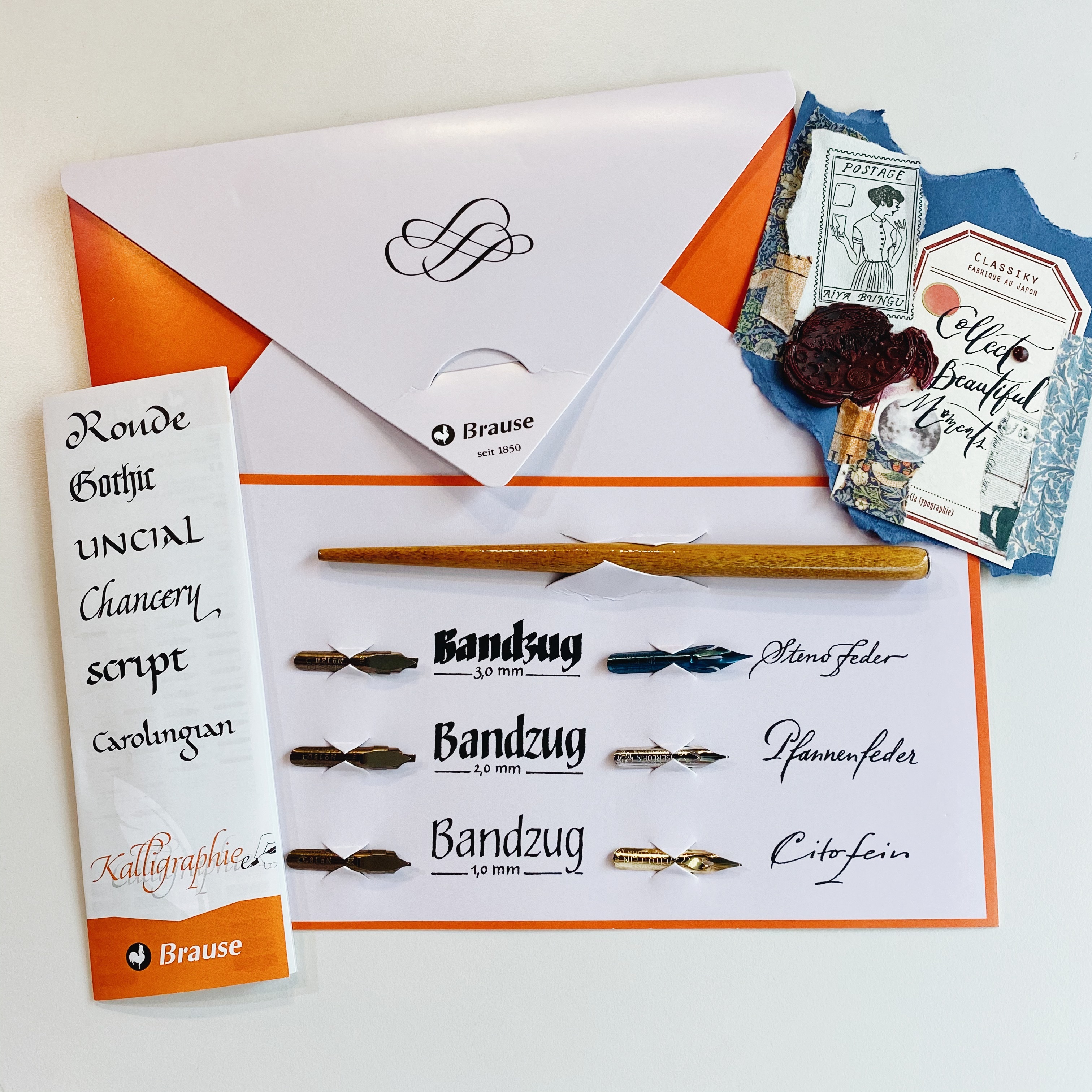 德國 Brause 進階英文書法套組 沾水筆／沾水筆筆尖