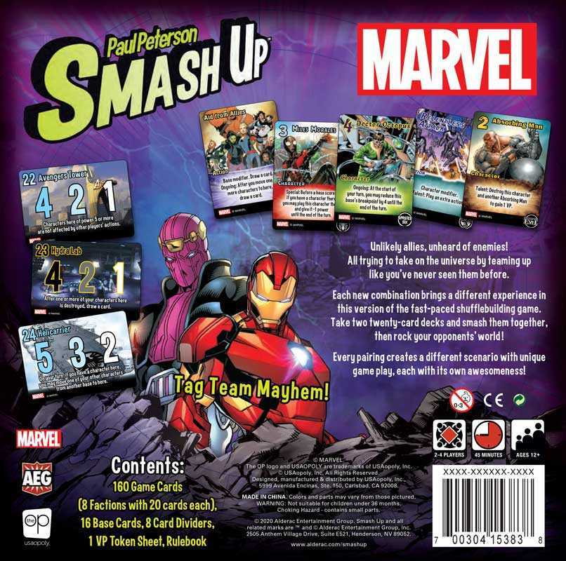 Smash up : Marvel