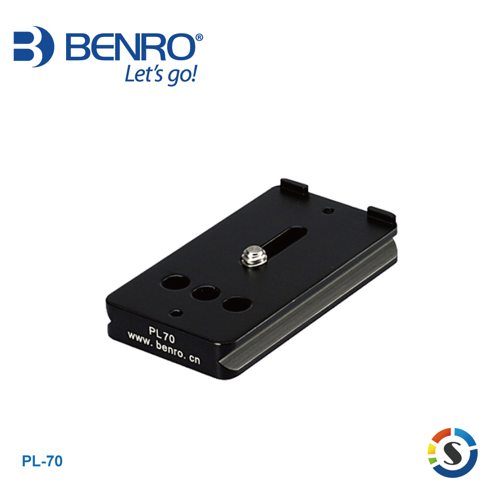 BENRO百諾 PL-70 雲台快拆板(GH2/GH3雲台適用)