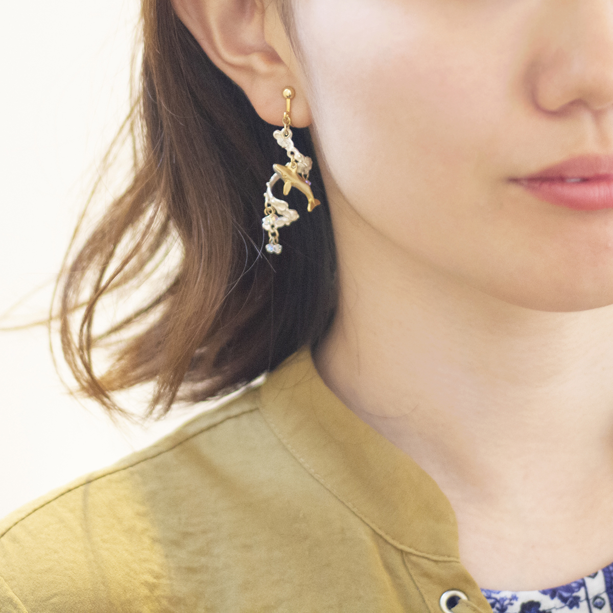 Palnart Poc 日本制鯨魚耳環