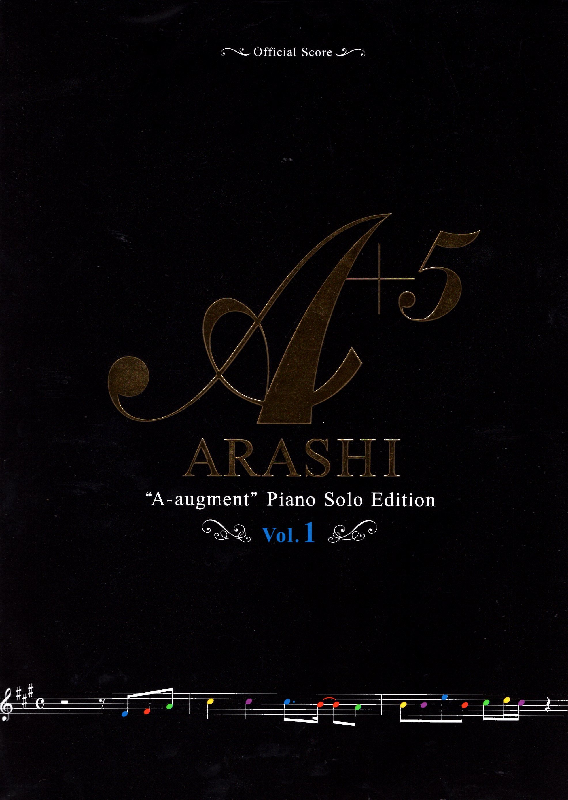 【5冊セット】A+5 ARASHI A-augment Piano Solo A+5 ARASHI