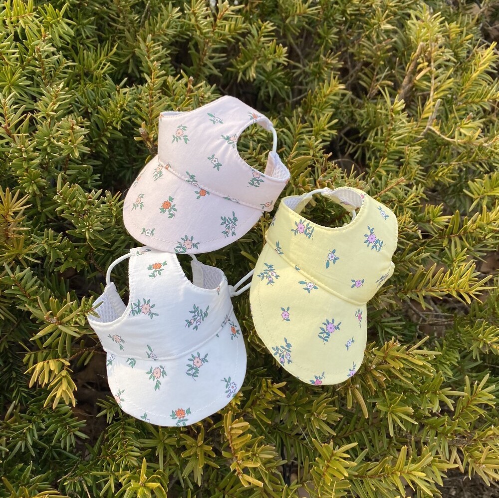 涼夏小花遮陽帽