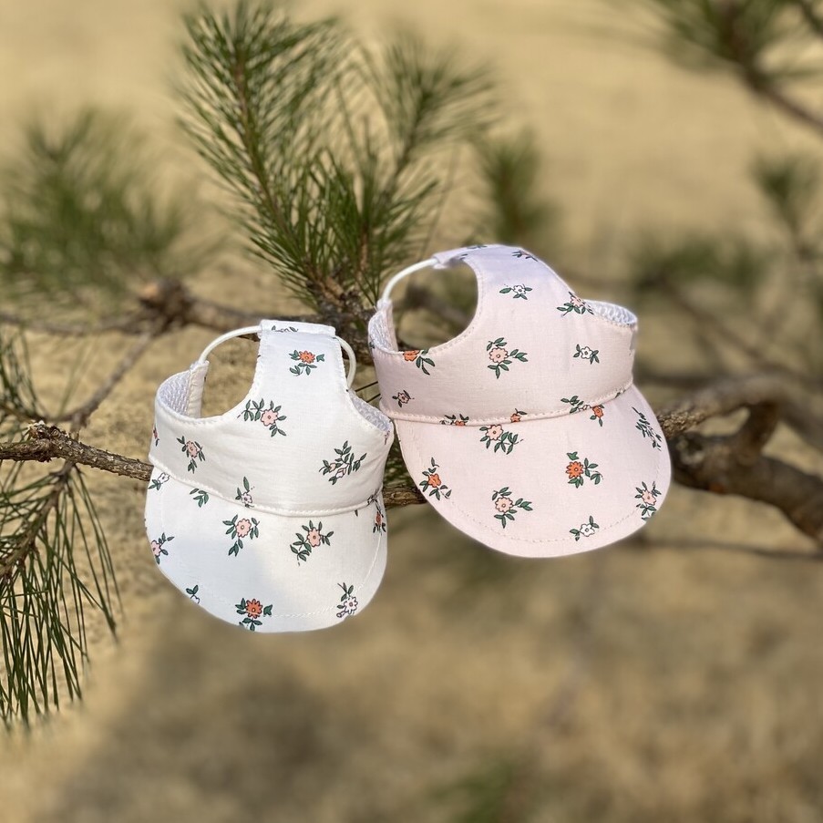 涼夏小花遮陽帽