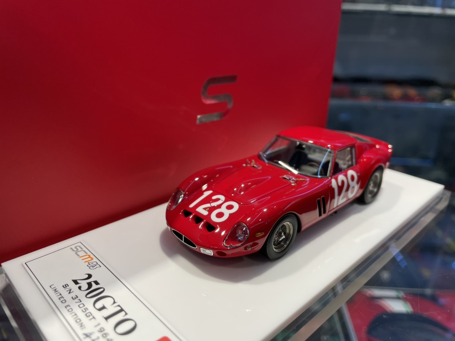 SCM CM701O Ferrari 250GTO 3705GT Targa Florio #128 1/43