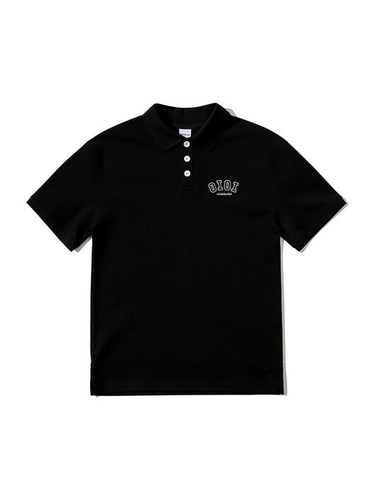 5252 by OiOi 2021 ORIGINAL LOGO PK T-SHIRTS [BLACK]