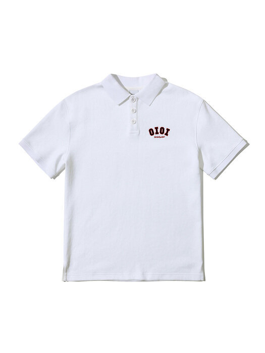 5252 by OiOi 2021 ORIGINAL LOGO PK T-SHIRTS [WHITE]