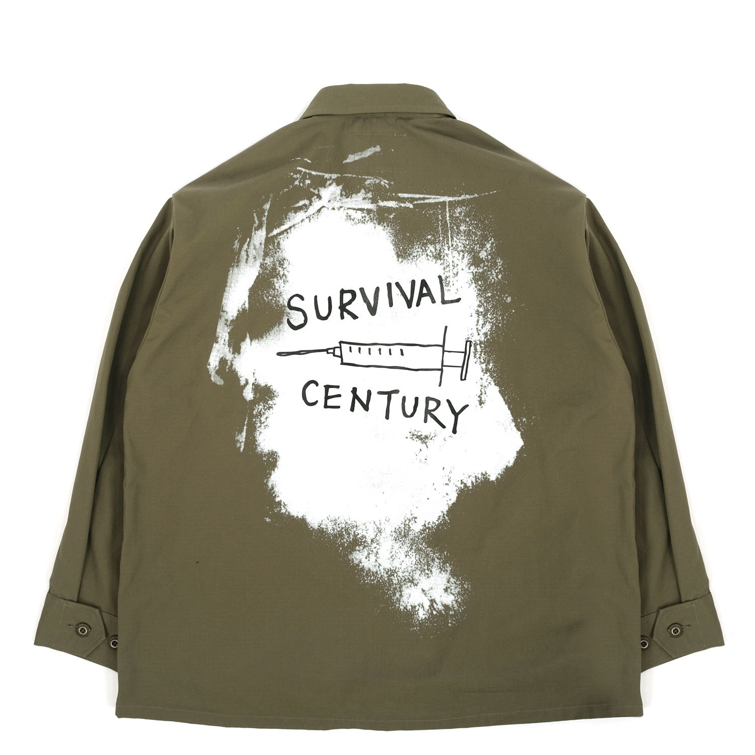 Wtaps Jungle 02 Longsleeve Shirt 軍綠襯衫211WVDT-SHM03 [E