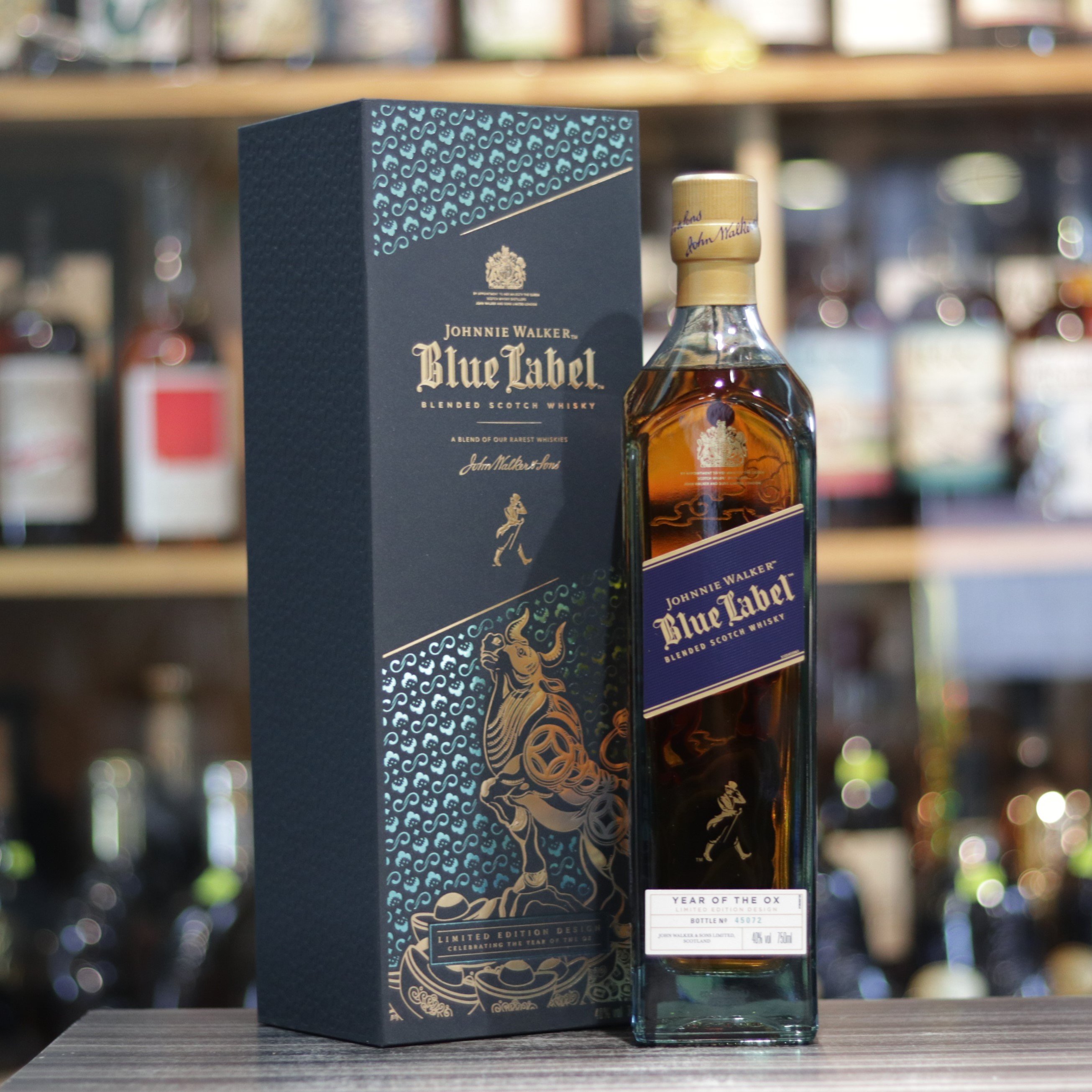 Blue Label Year of OX - 75cl/40%