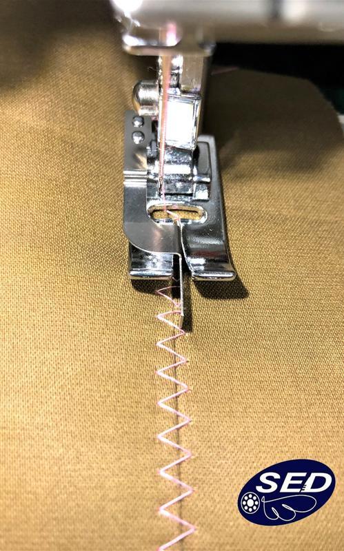 溝縫壓線壓腳 9mm