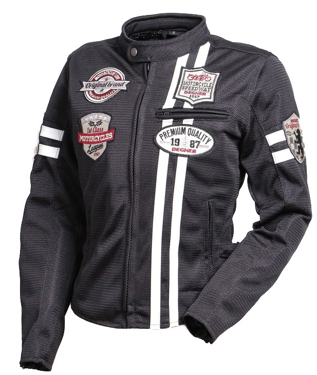 DEGNER FR21SJ-12 女版 黑 夏季防摔衣