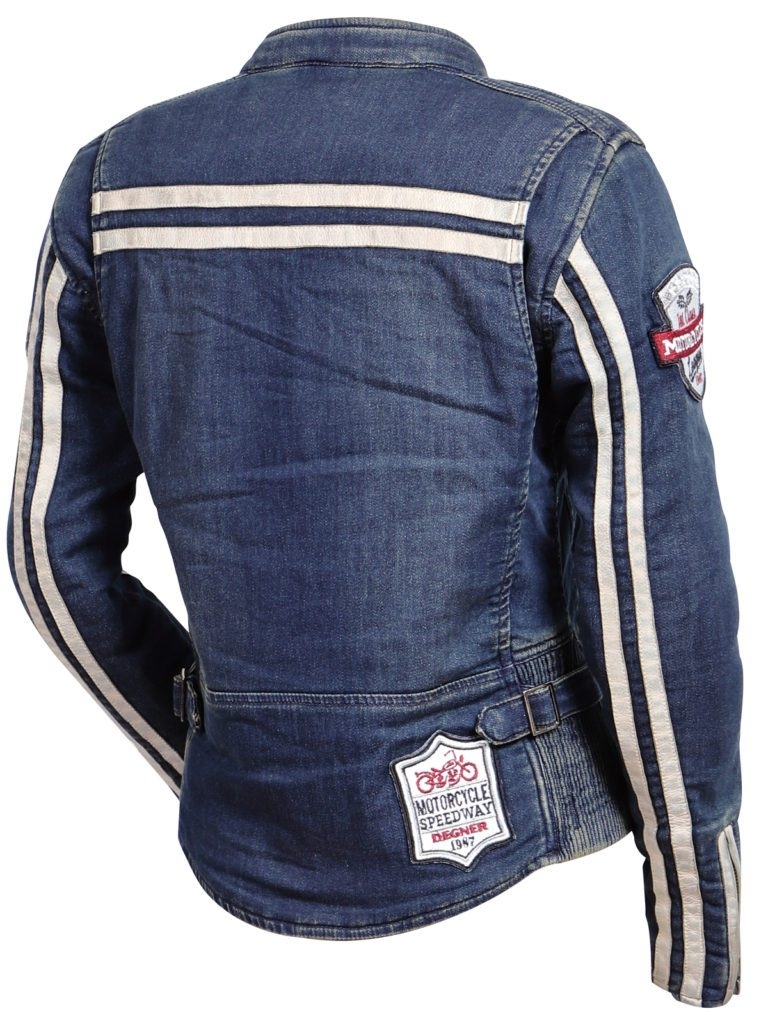 DEGNER FR21SJ-13 女版 牛仔藍 夏季防摔衣