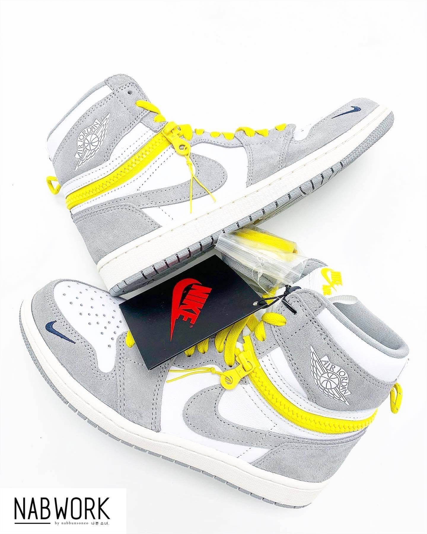 Air Jordan 1 Hi Switch 'Smoke Grey' (M) CW6576-100