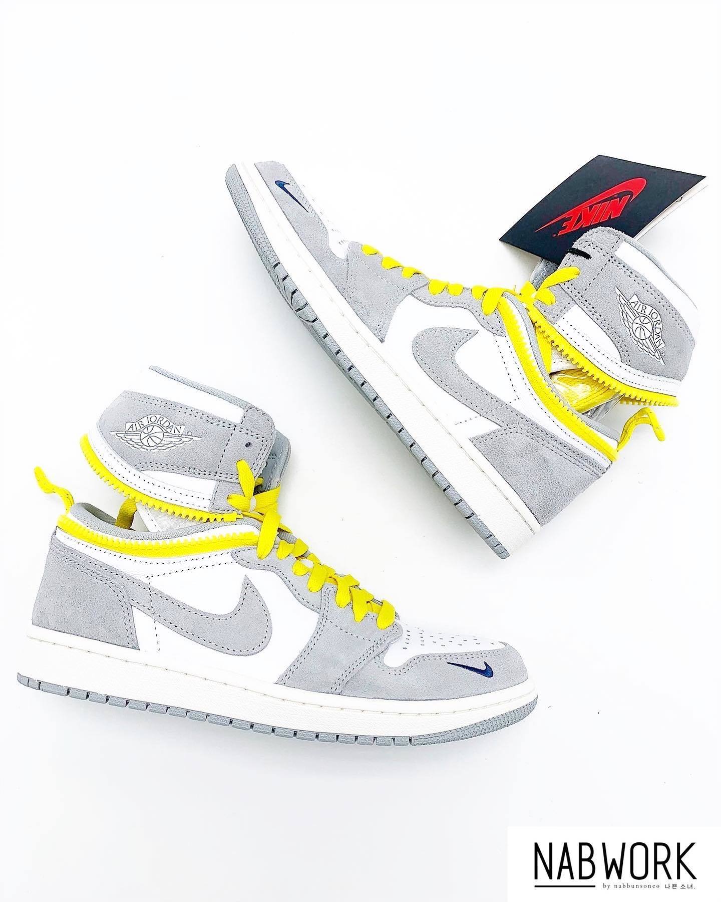 Air Jordan 1 Hi Switch 'Smoke Grey' (M) CW6576-100