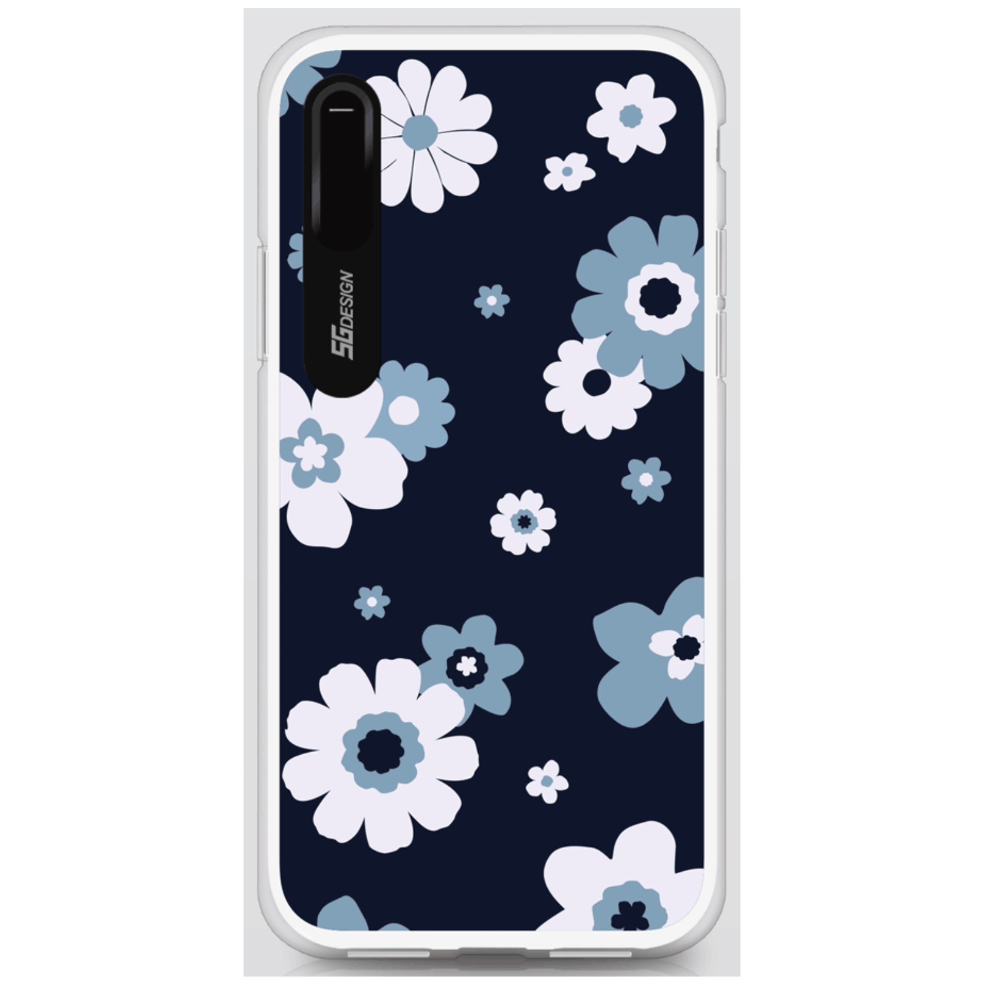 iPhone X/Xs Blue Boom Light Up Case