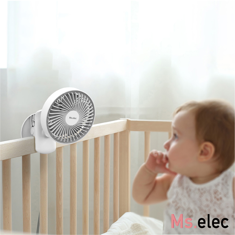 涼風靜音夜光夾扇 (兩段夜光/三段風速/穩固夾板)