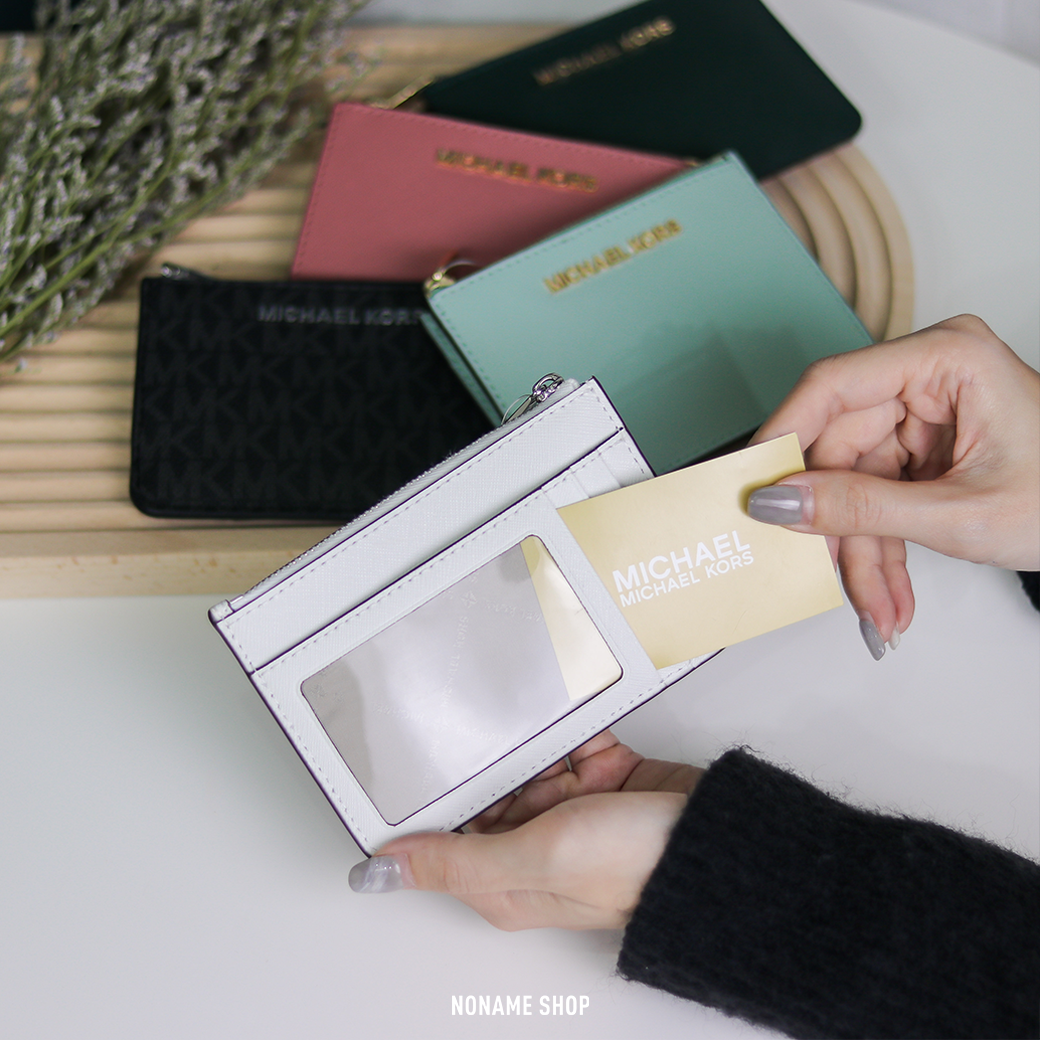 MICHAEL KORS MK 鑰匙圈 拉鍊 零錢包