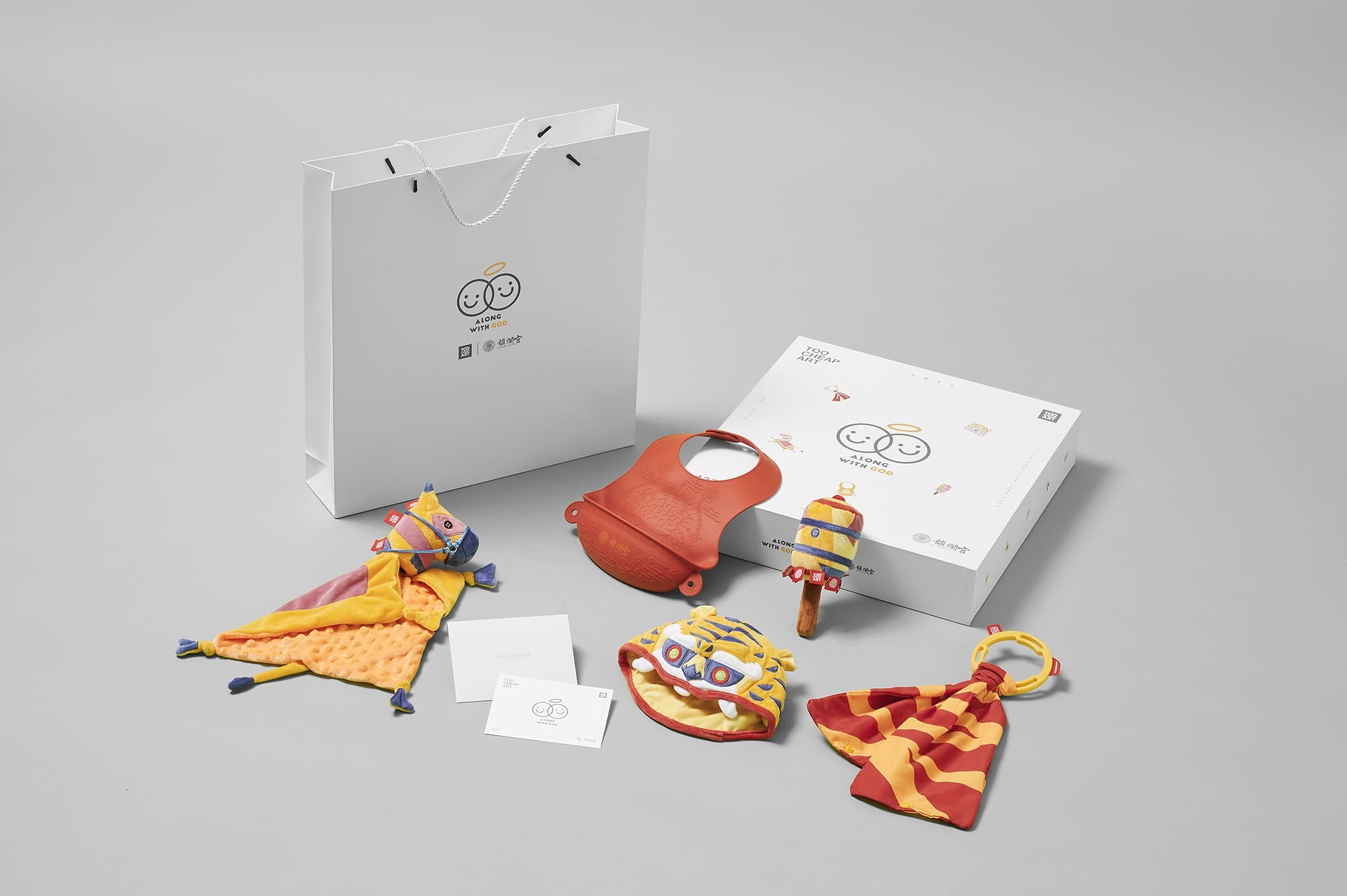 大甲鎮瀾宮聯名-TooCheapArt-遶境嬰兒幼兒禮盒