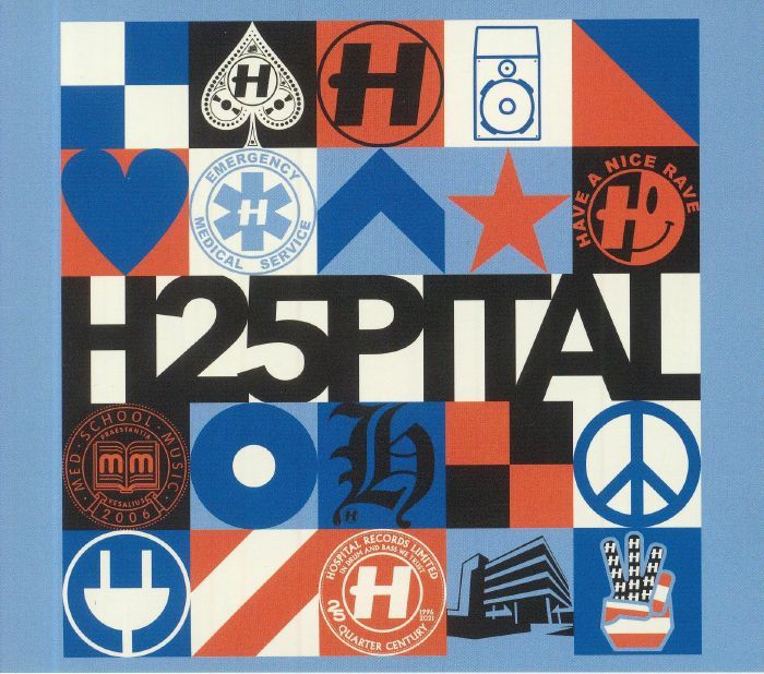V.A.《H25pital》 （3CD：CD 1 & 2 unmixed / CD 3 mixed）