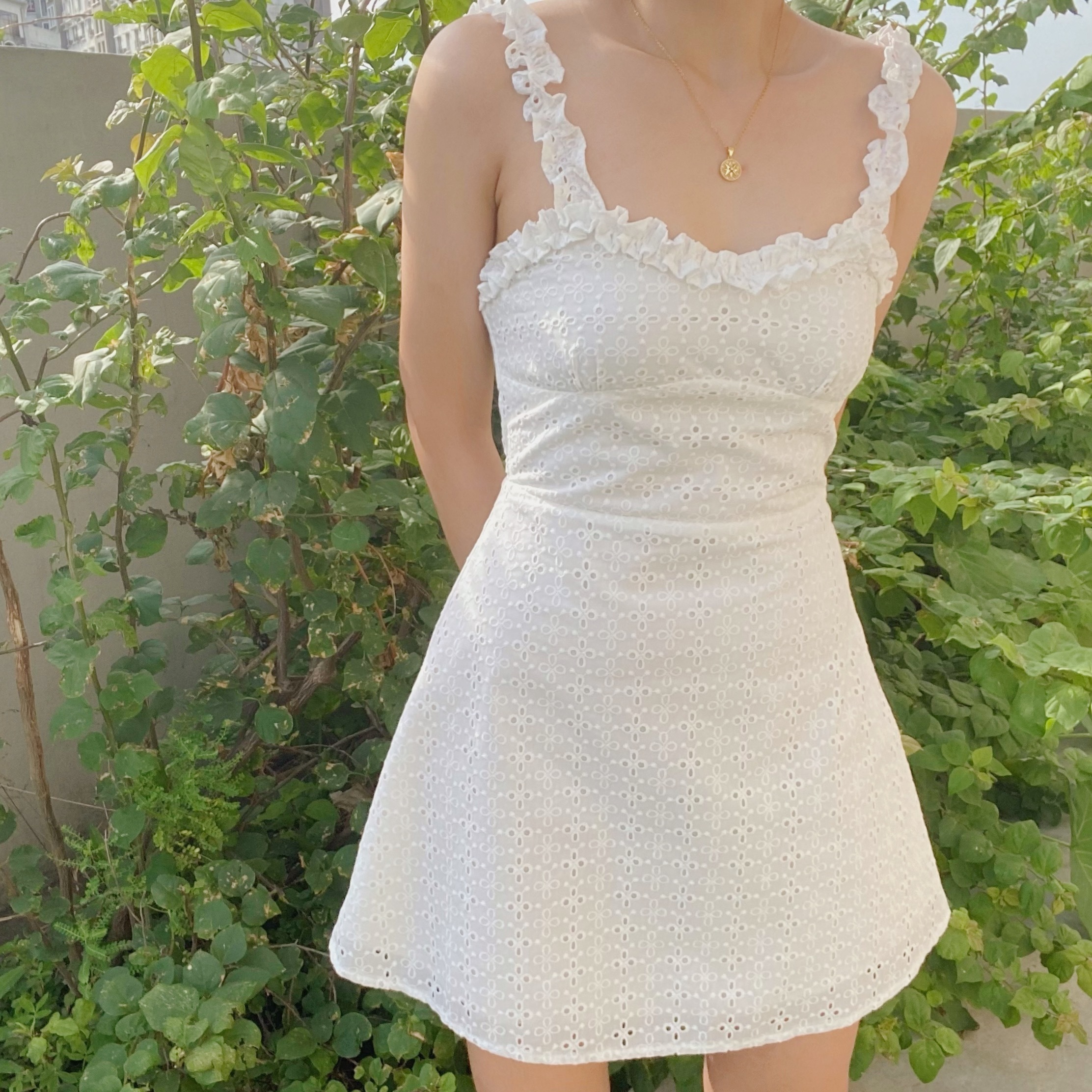 Melrose Broderie Dress
