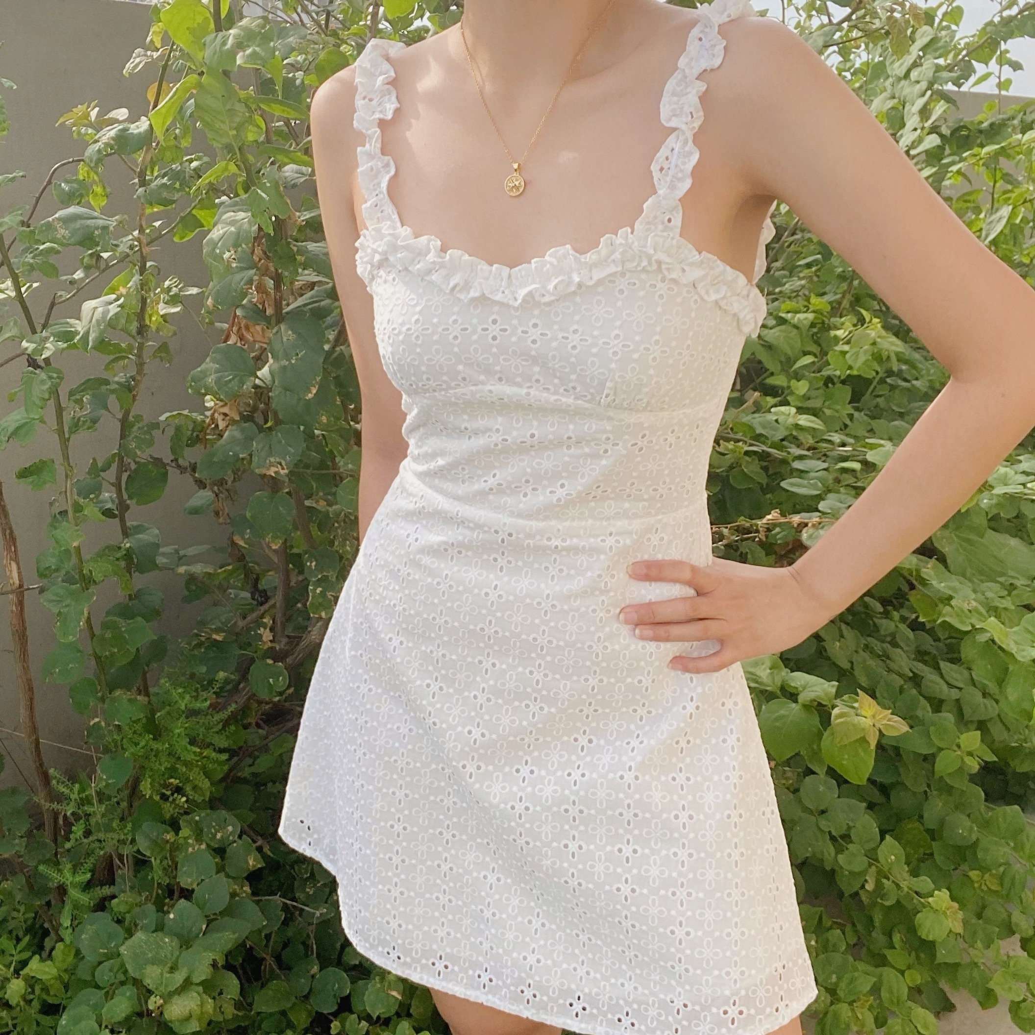 Melrose Broderie Dress