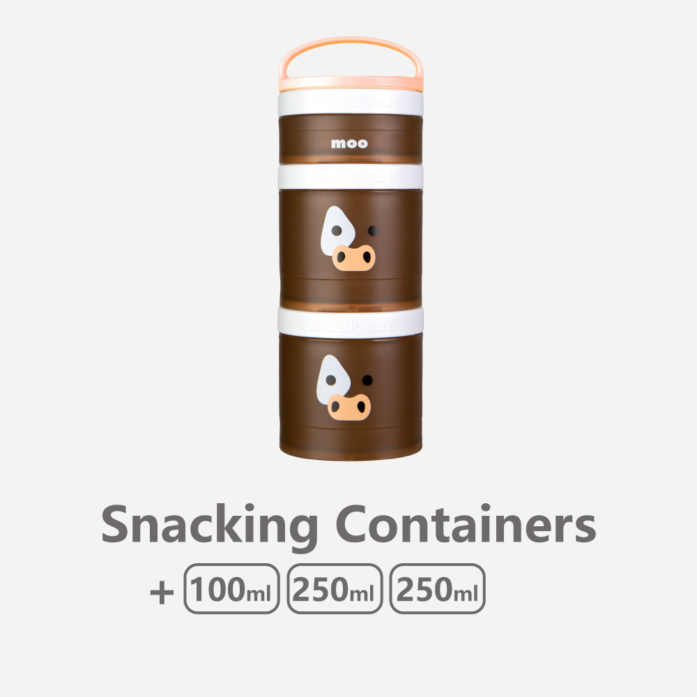 Whiskware™｜Snacking Containers｜三層零食盒｜牛牛