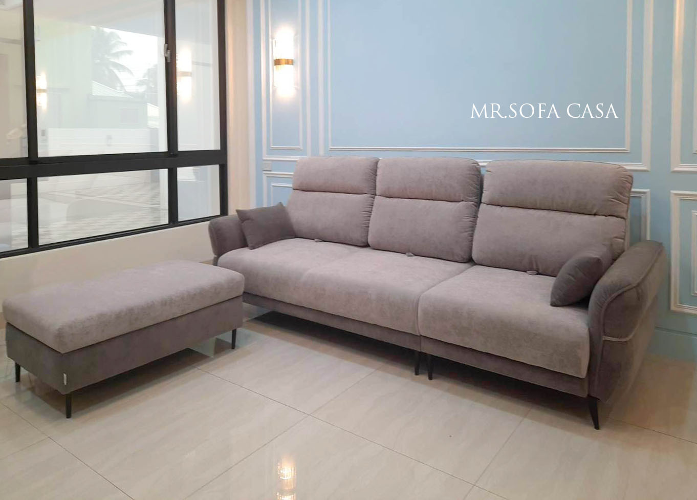 尼可沙發受到許多飼主的大力追捧，表皮使用比利時貓抓布